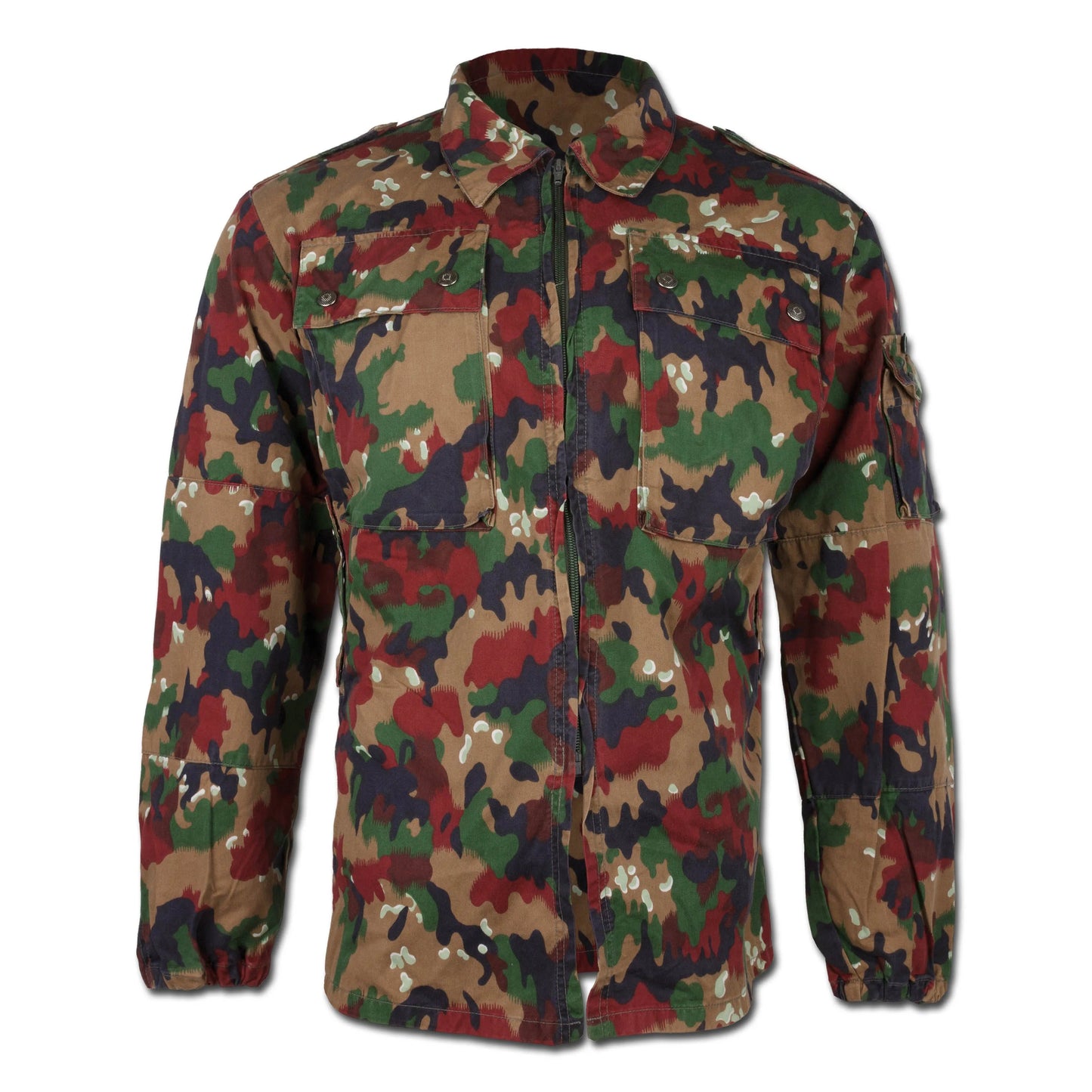 Schweizer Armee Schweizer Feldjacke alpenflage gebraucht - ASMC