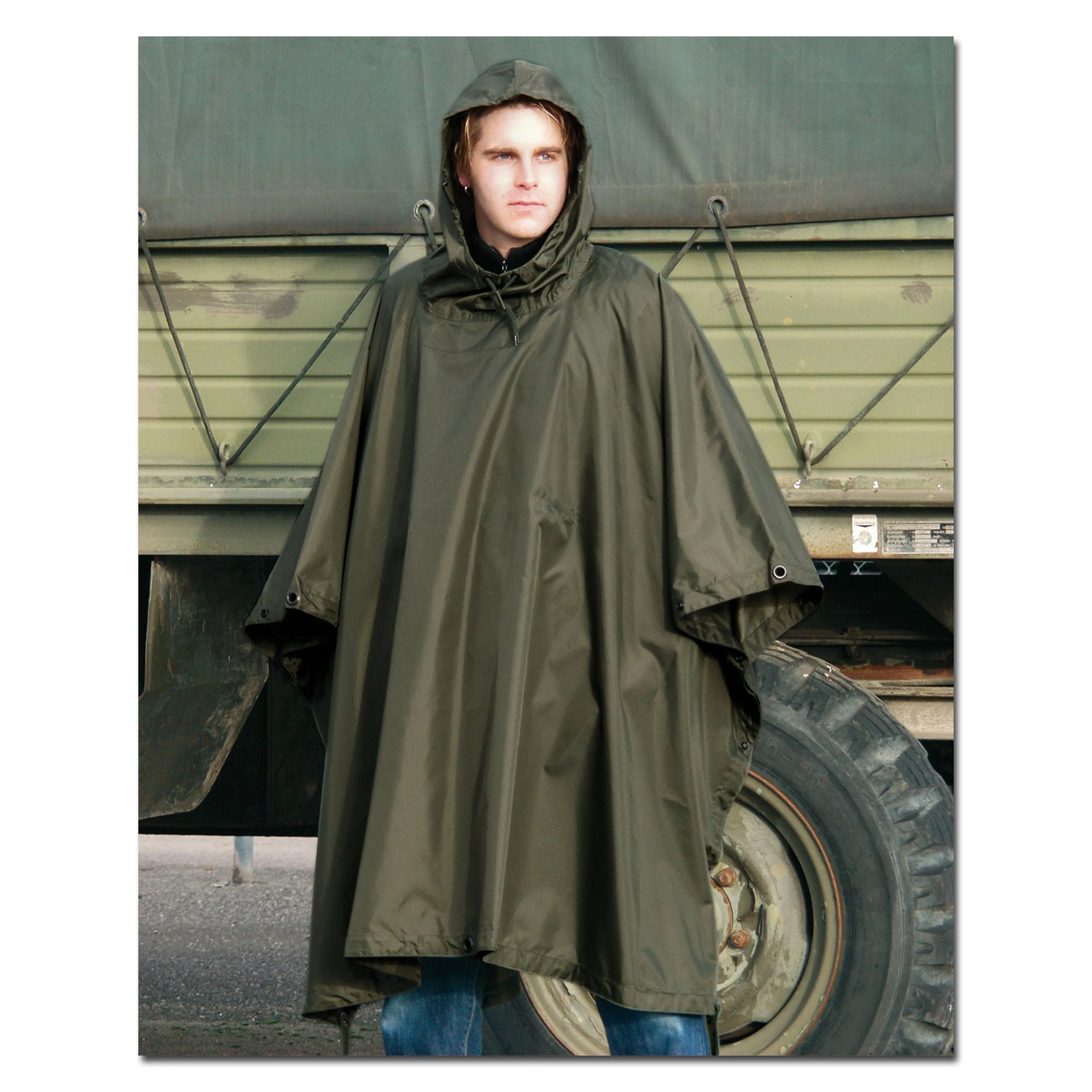 MFH US Regenponcho Ripstop - ASMC