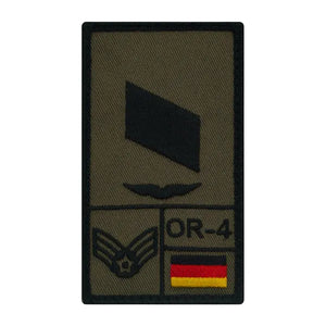 Rank Patch Korporal Luftwaffe