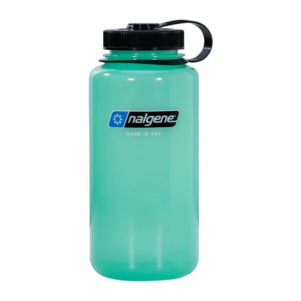 Nalgene Trinkflasche Weithals Glow Sustain 1 L grün