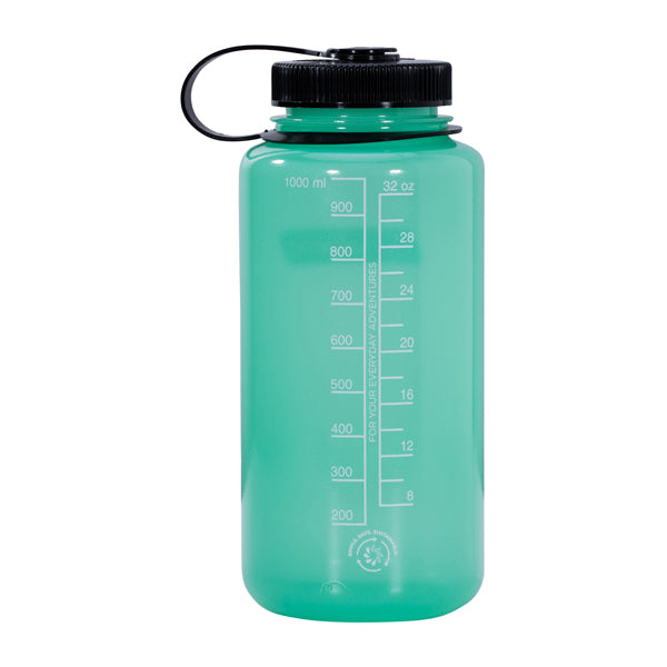 Nalgene Trinkflasche Weithals Glow Sustain 1 L grün