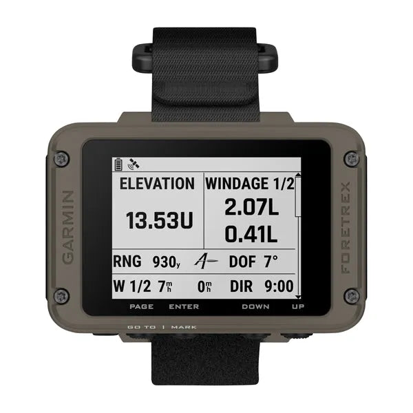 Garmin GPS-Gerät für Handgelenk Foretrex 901 Ballistic - ASMC