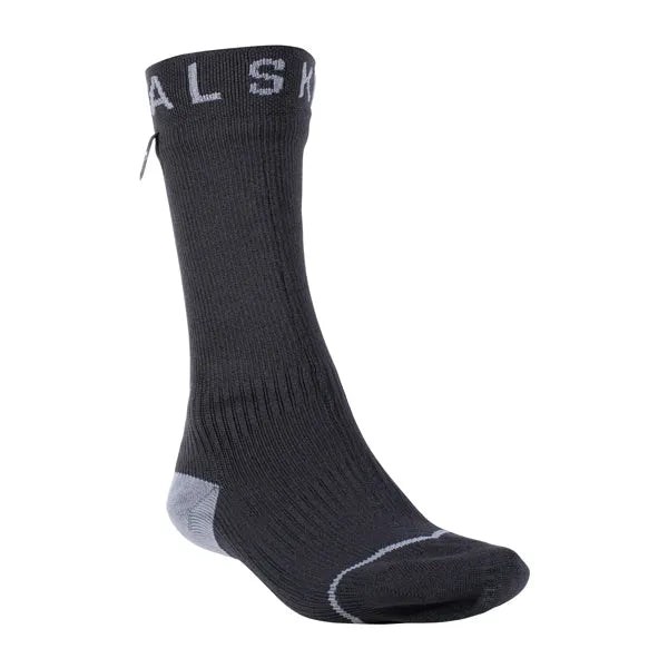 Sealskinz Socken Briston schwarz grau