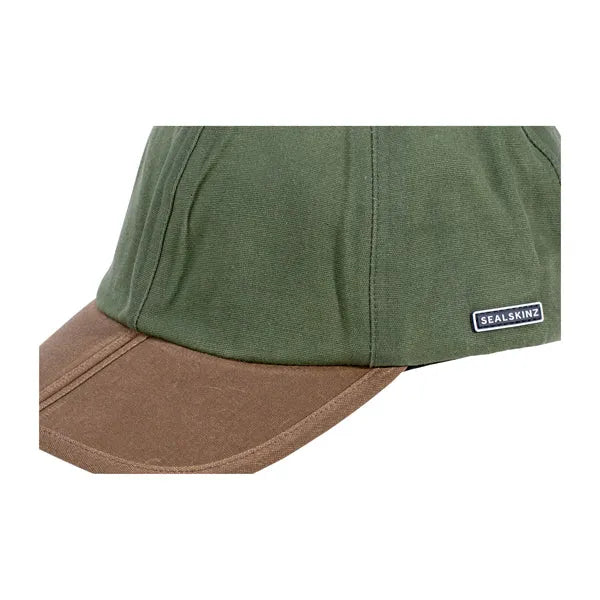 Sealskinz Canvas Cap Marham oliv braun