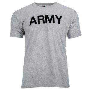 Fruit of the Loom T-Shirt Army grau Big A - ASMC