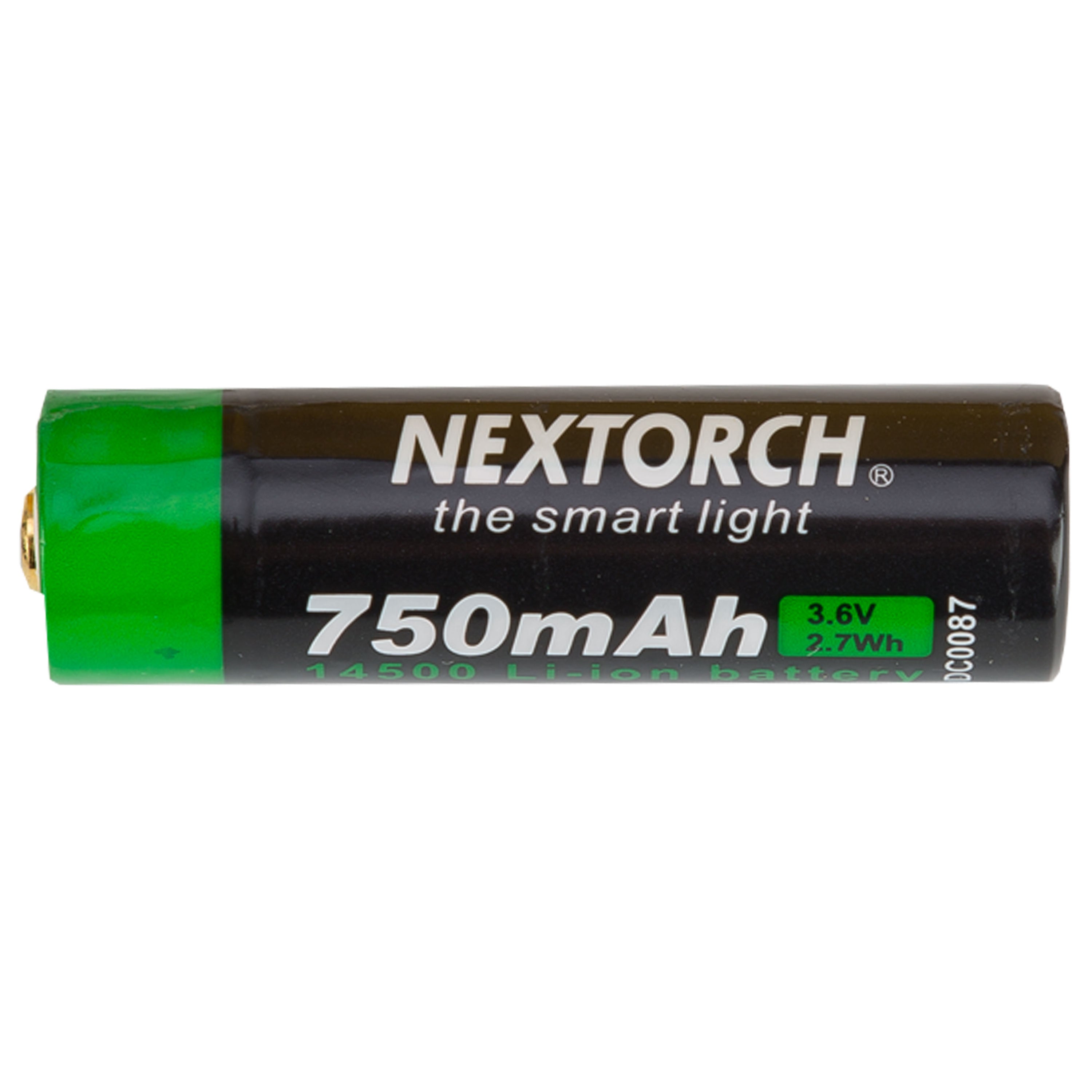 Nextorch Akku 14500 USB Li-Ion 3.6V 750 mAh