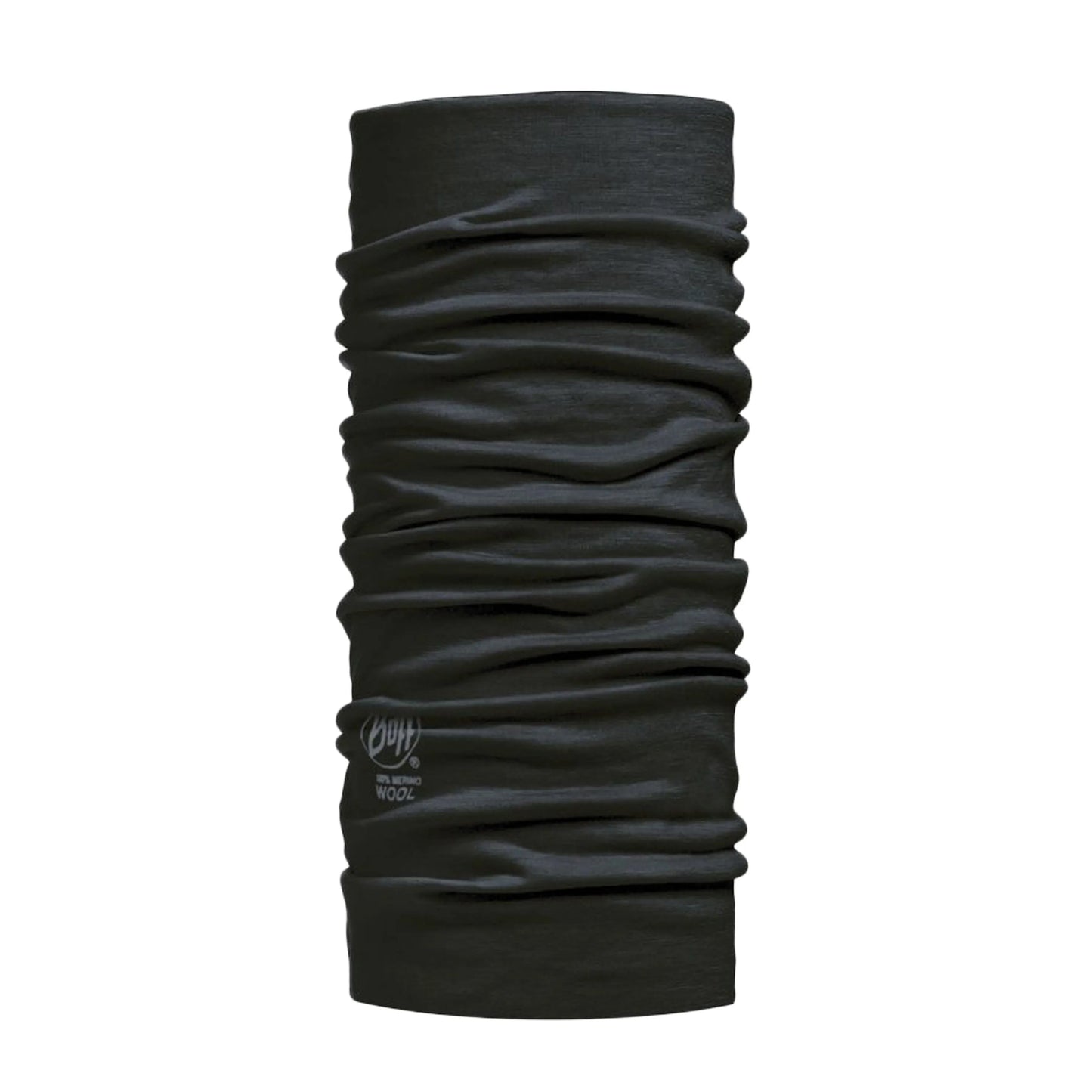 Buff Buff Multifunktionstuch Wool solid black - ASMC