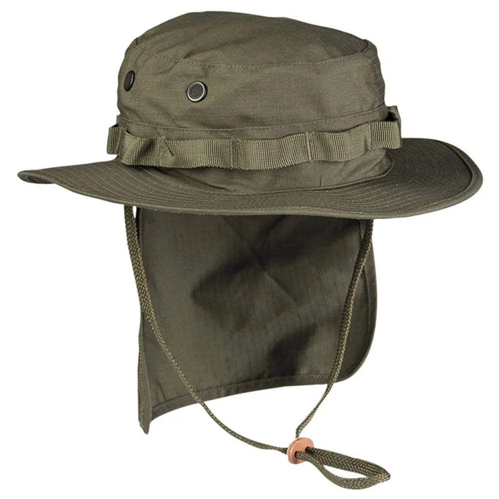 Britischer Boonie Ripstop mit Neckflap