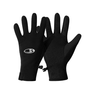 Icebreaker Handschuhe Quantum Merino schwarz