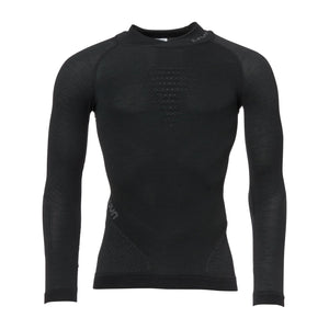 UYN UYN Longsleeve Rollkragen Fusyon Merino Männer schwarz anthrazit - ASMC