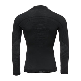 UYN Longsleeve Rollkragen Fusyon Merino Männer schwarz anthrazit