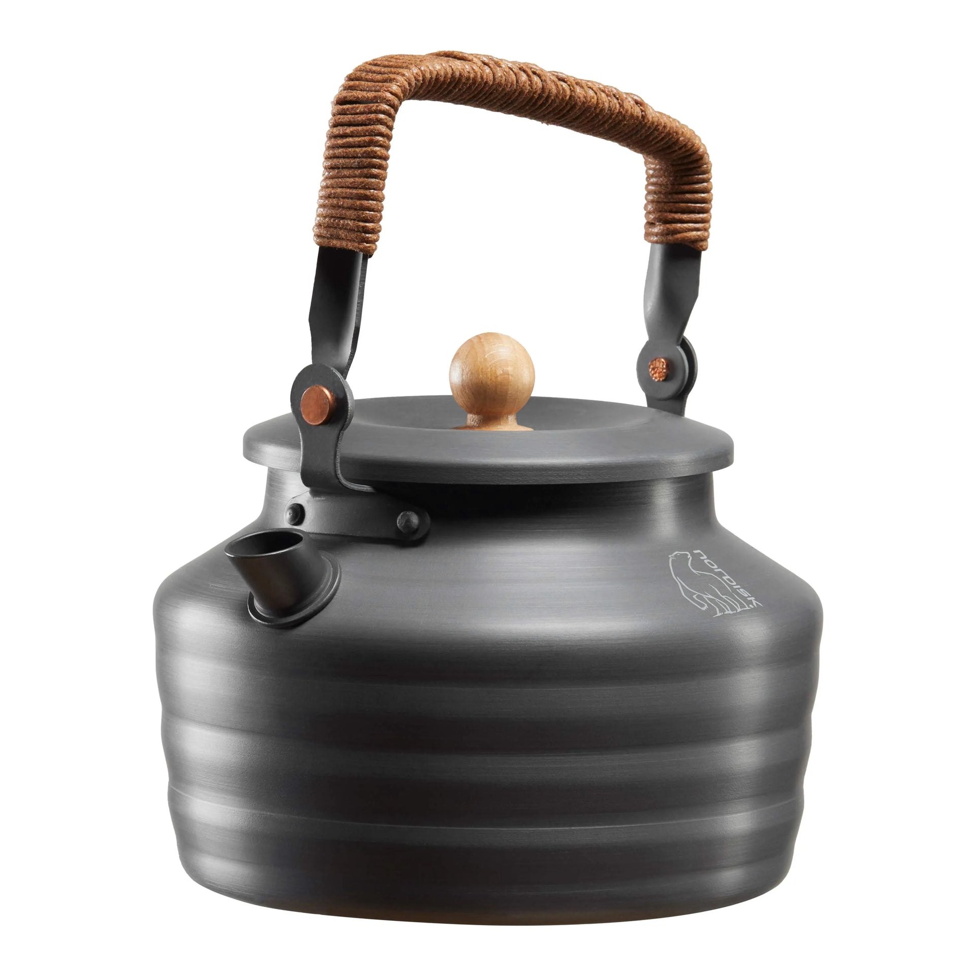 Nordisk Wasserkessel Aluminium Kettle charcoal