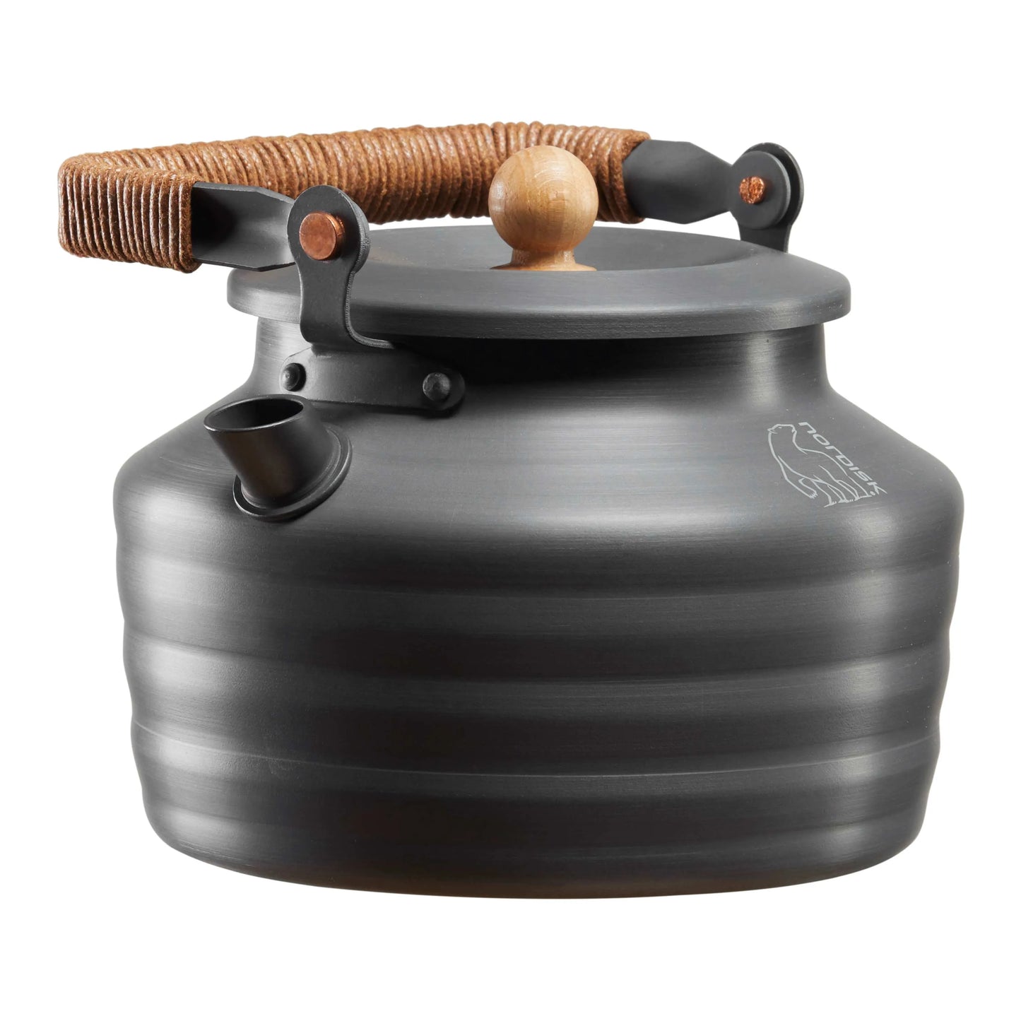 Nordisk Wasserkessel Aluminium Kettle charcoal