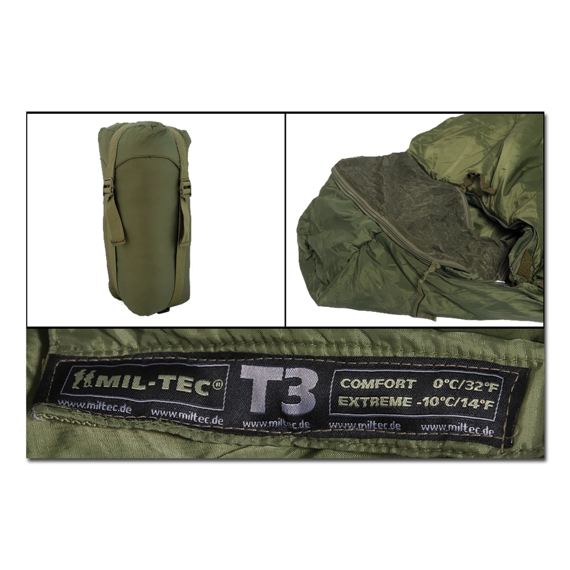 Mil-Tec Schlafsack Tactical 3 - ASMC