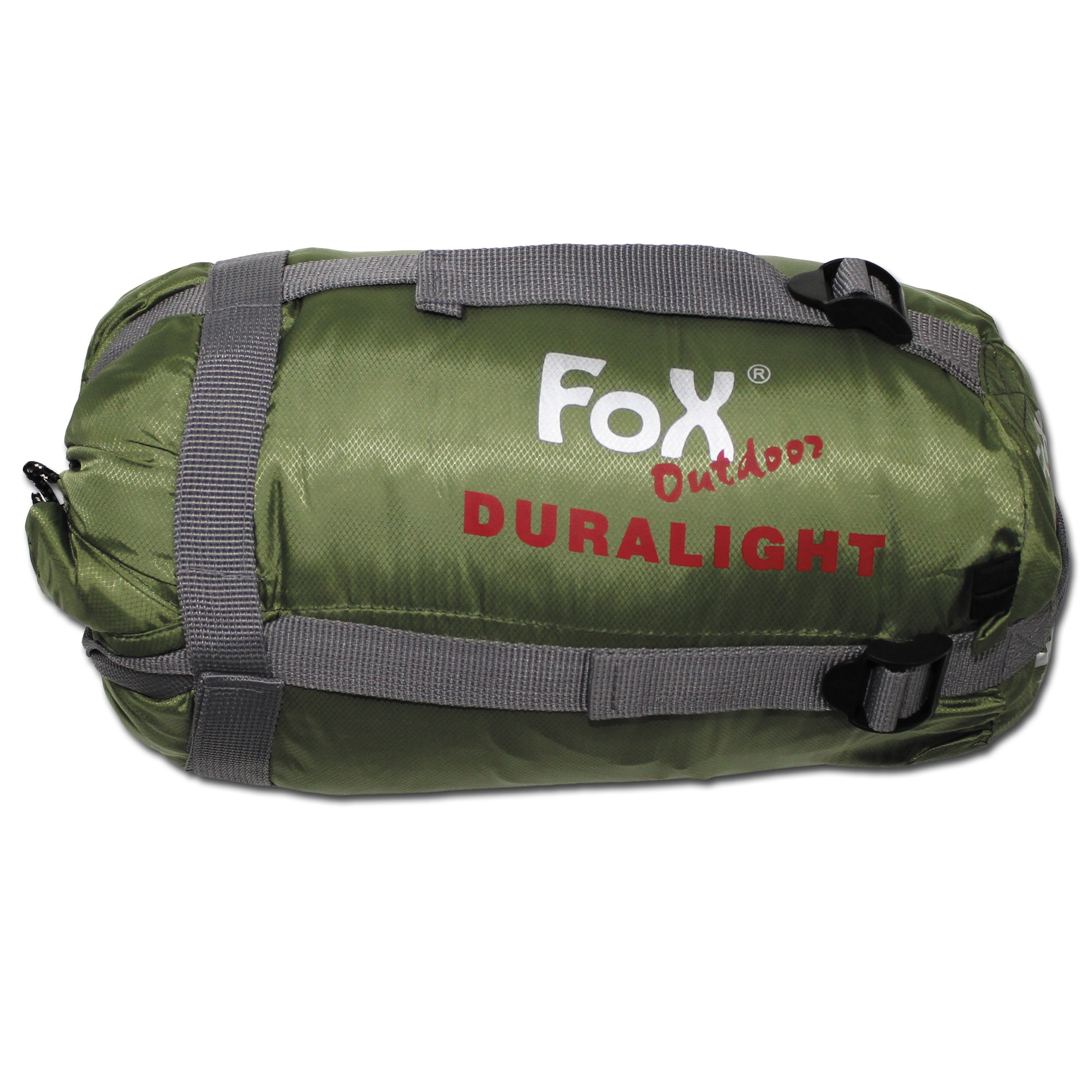 Schlafsack Fox Outdoor Duralight oliv-schwarz