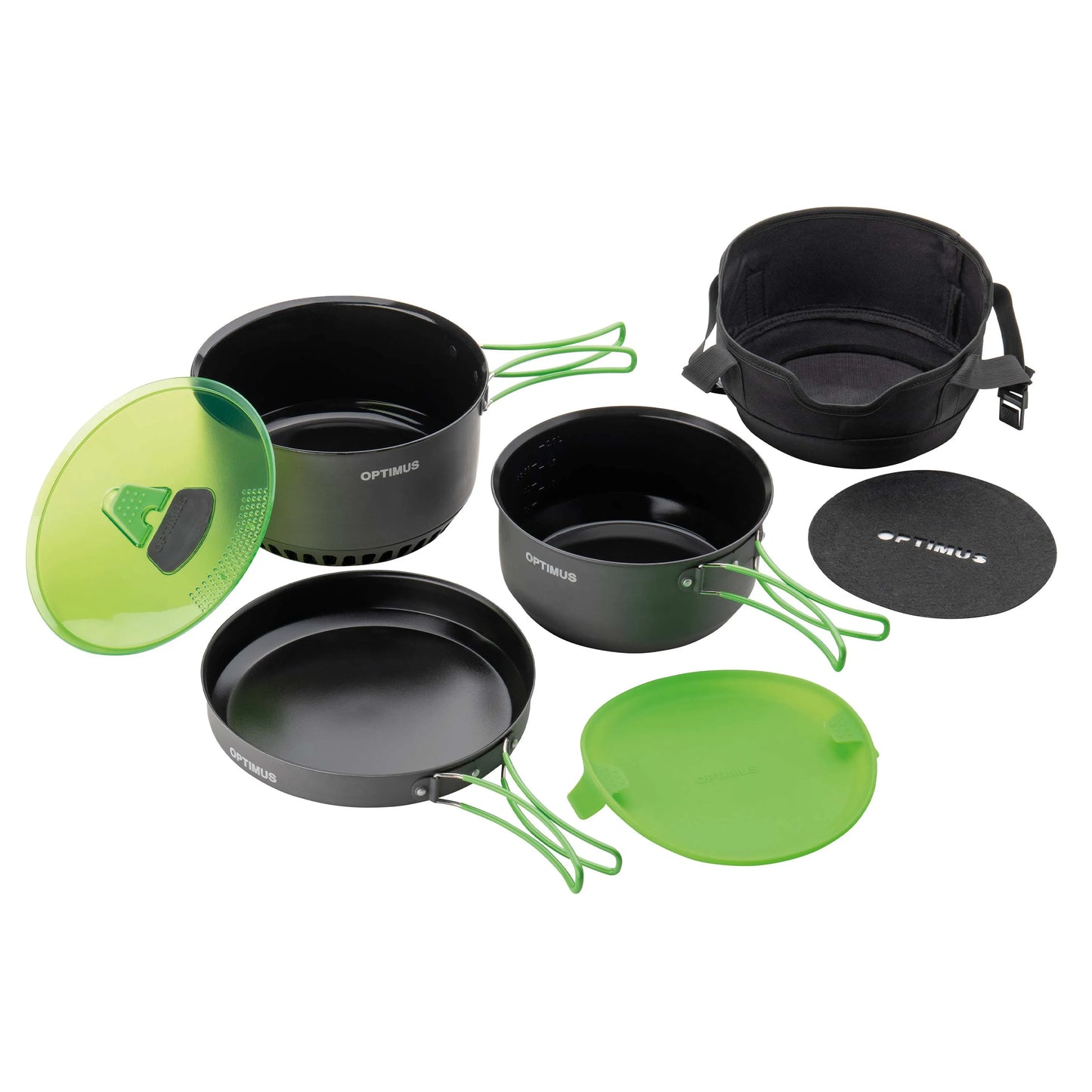 OPTIMUS Optimus Kochtopfset Terra Camp 4 Pot Set - ASMC