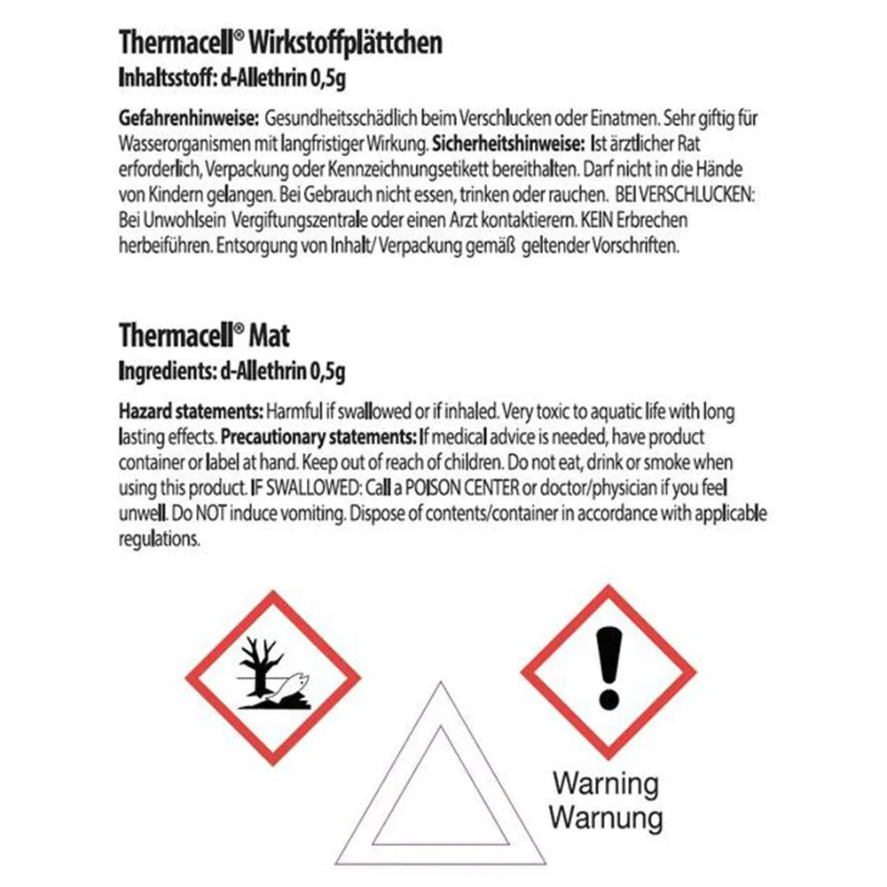 Thermacell Insektenschutz Nachfüllpack Backpacker M-24 24 Std.