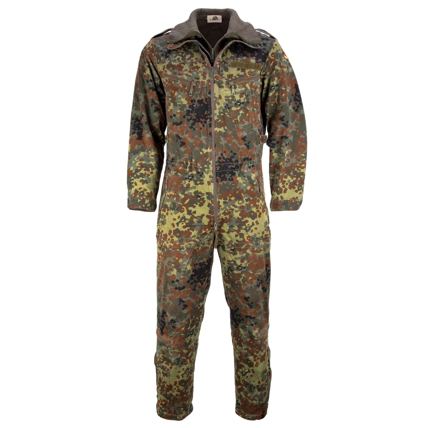 Bundeswehr Original BW Panzerkombi mit Futter flecktarn gebraucht - ASMC