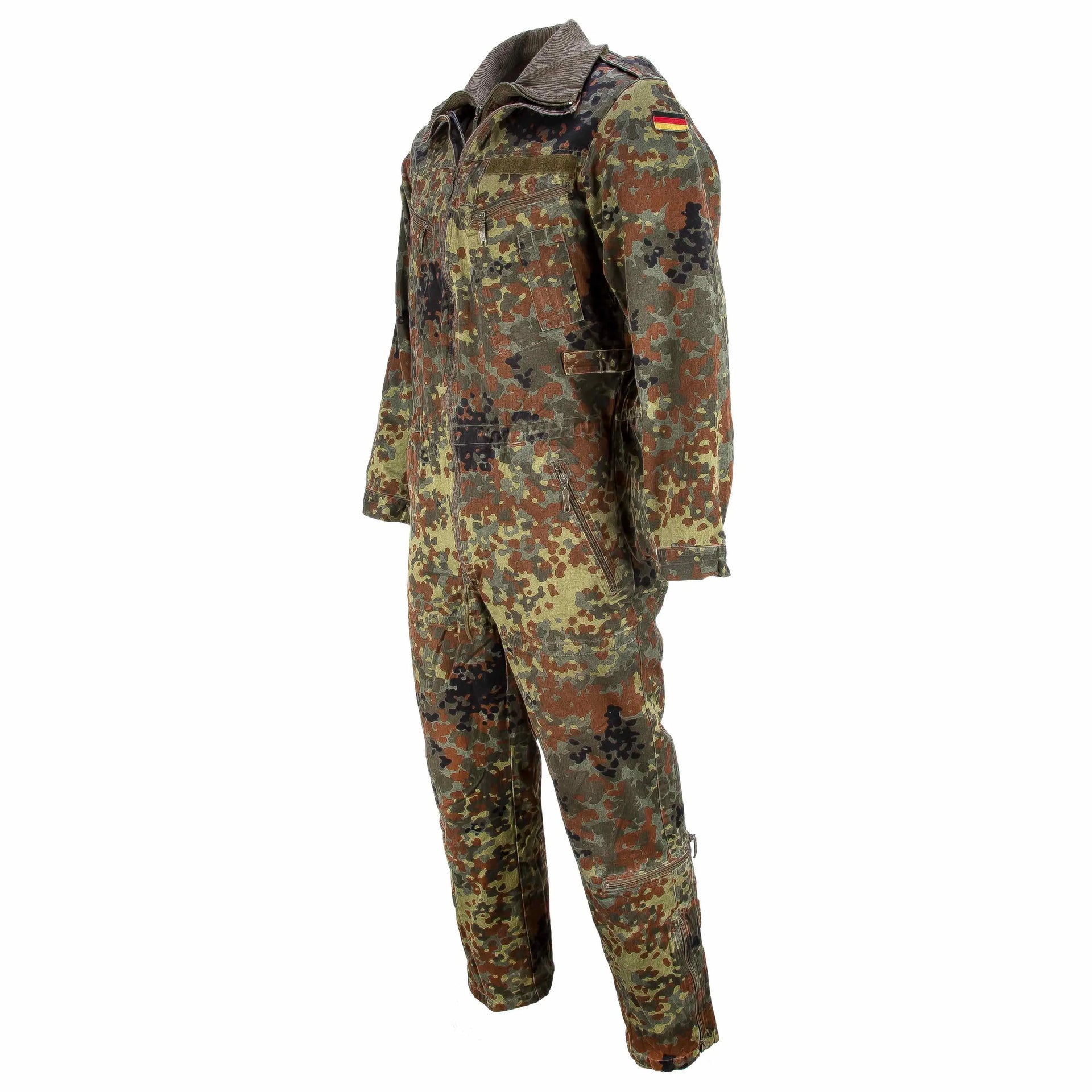 Bundeswehr Original BW Panzerkombi mit Futter flecktarn gebraucht - ASMC