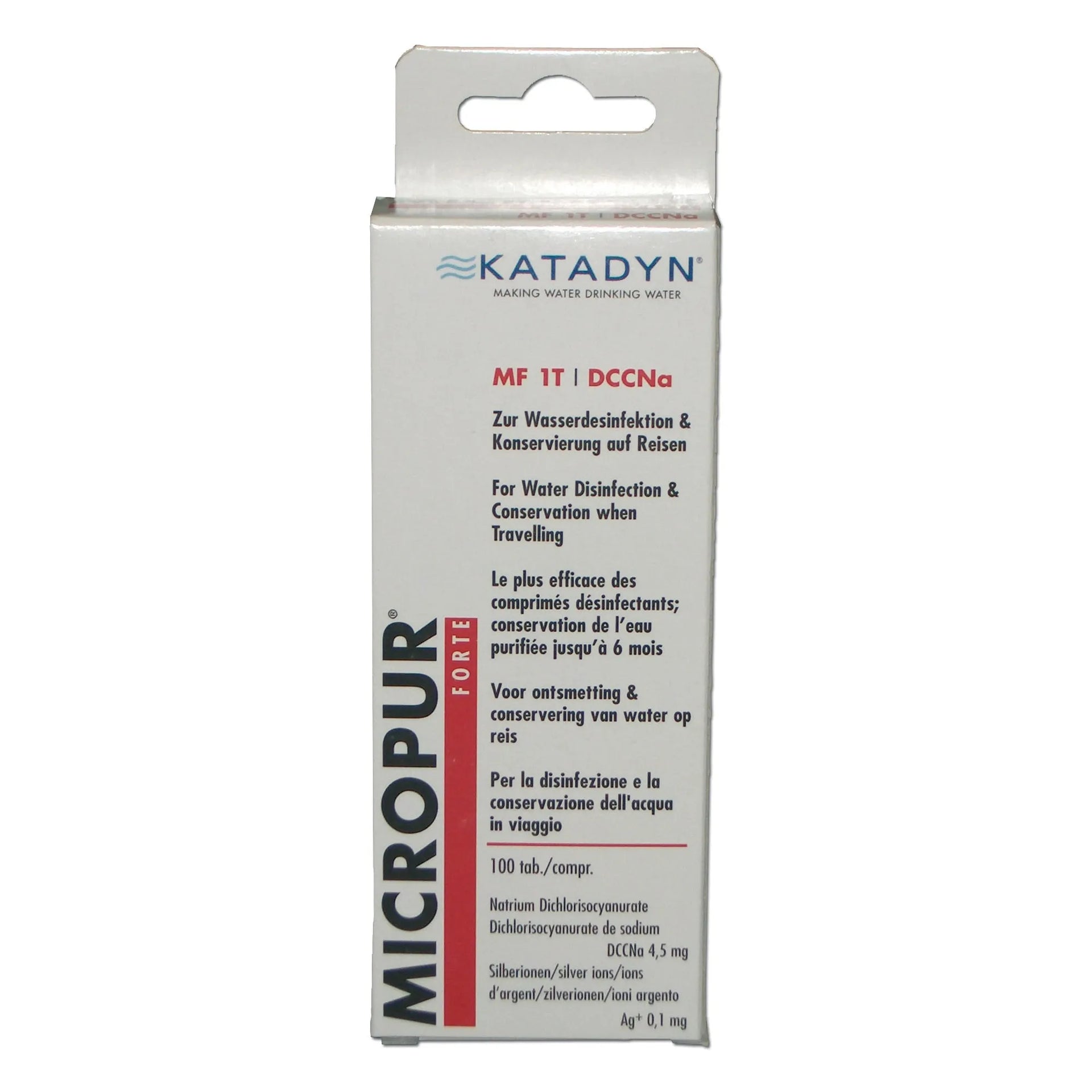 Tabletten Micropur Forte MF 1T 100 Stk.