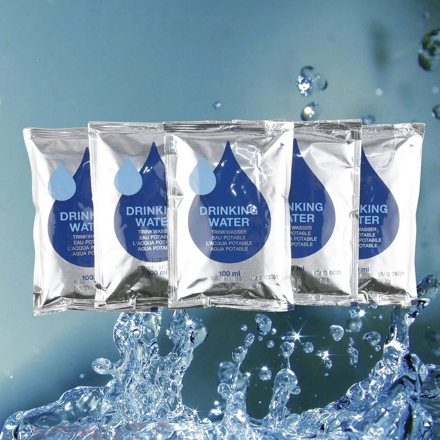 Diverse Trinkwasser Emergency 5er Pack - ASMC