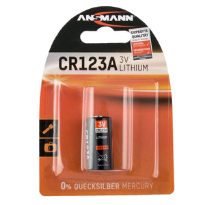 Ansmann Lithium Foto Batterie CR123A - ASMC