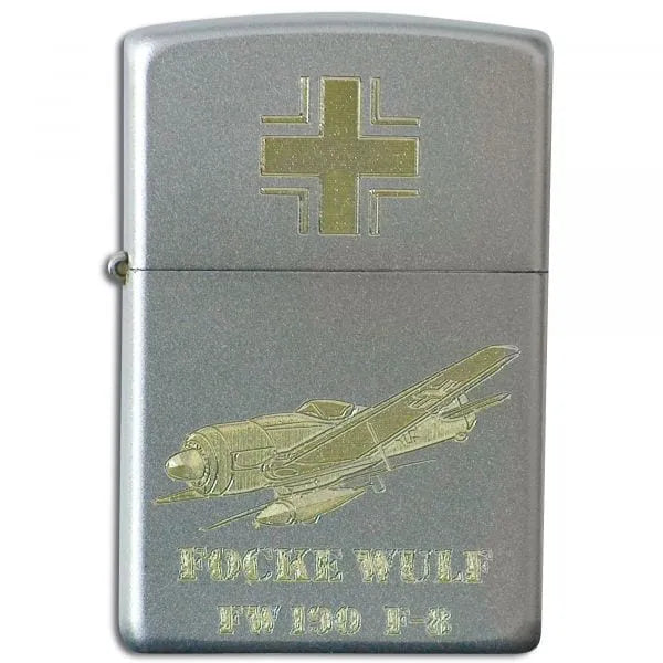 Zippo mit Gravur Focke Wulf FW190 F-8