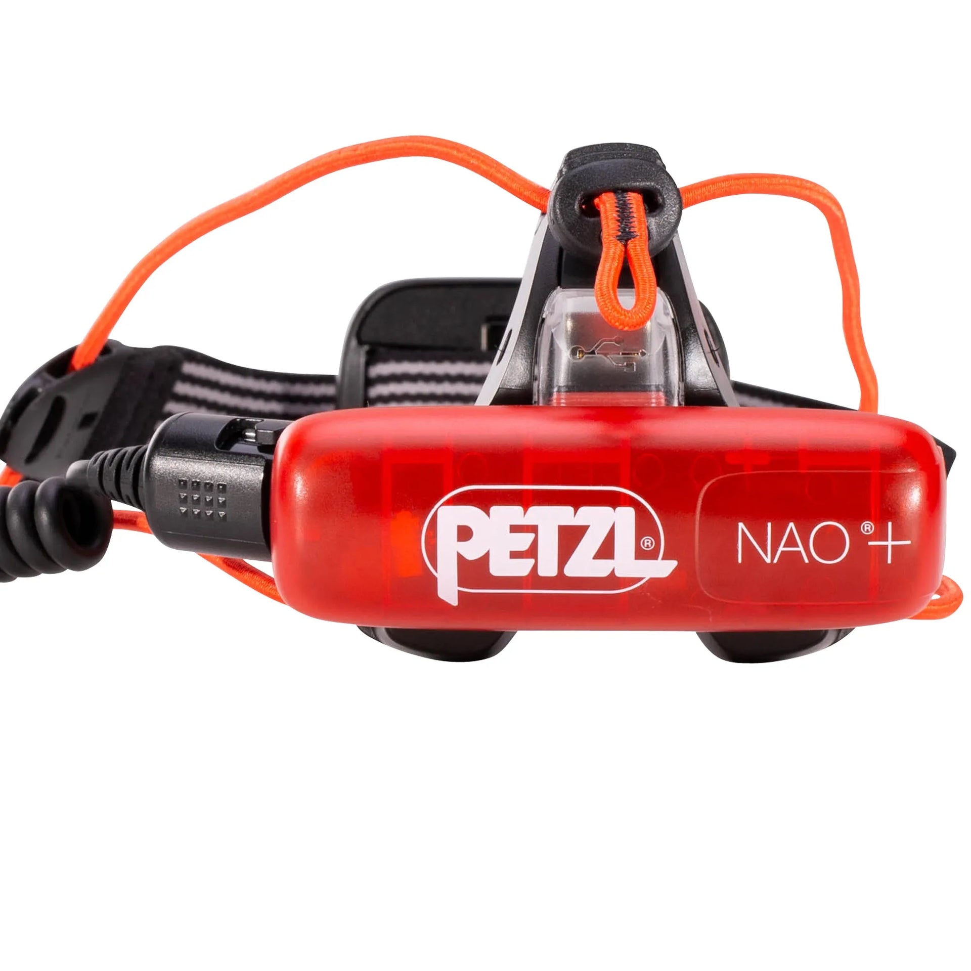 Petzl Stirnlampe NAO+ schwarz rot