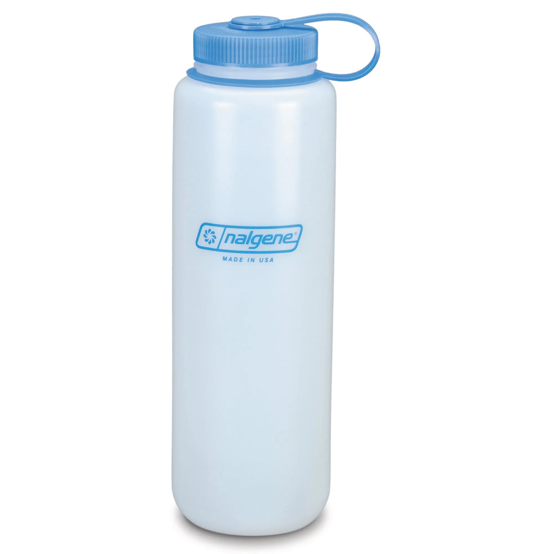 Nalgene Trinkflasche Weithals HDPE 1.5 L weiß