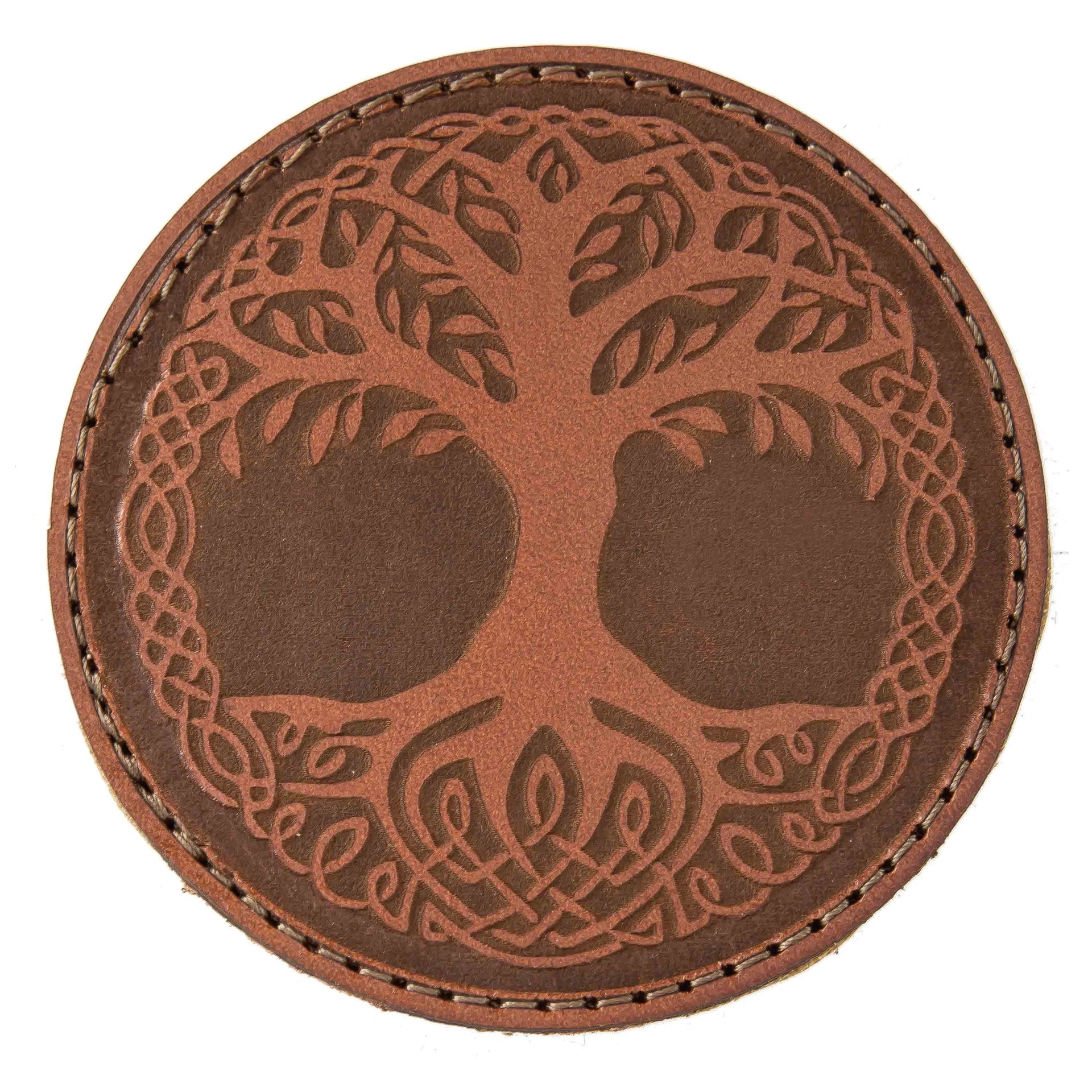 Lederpatch Yggdrasil