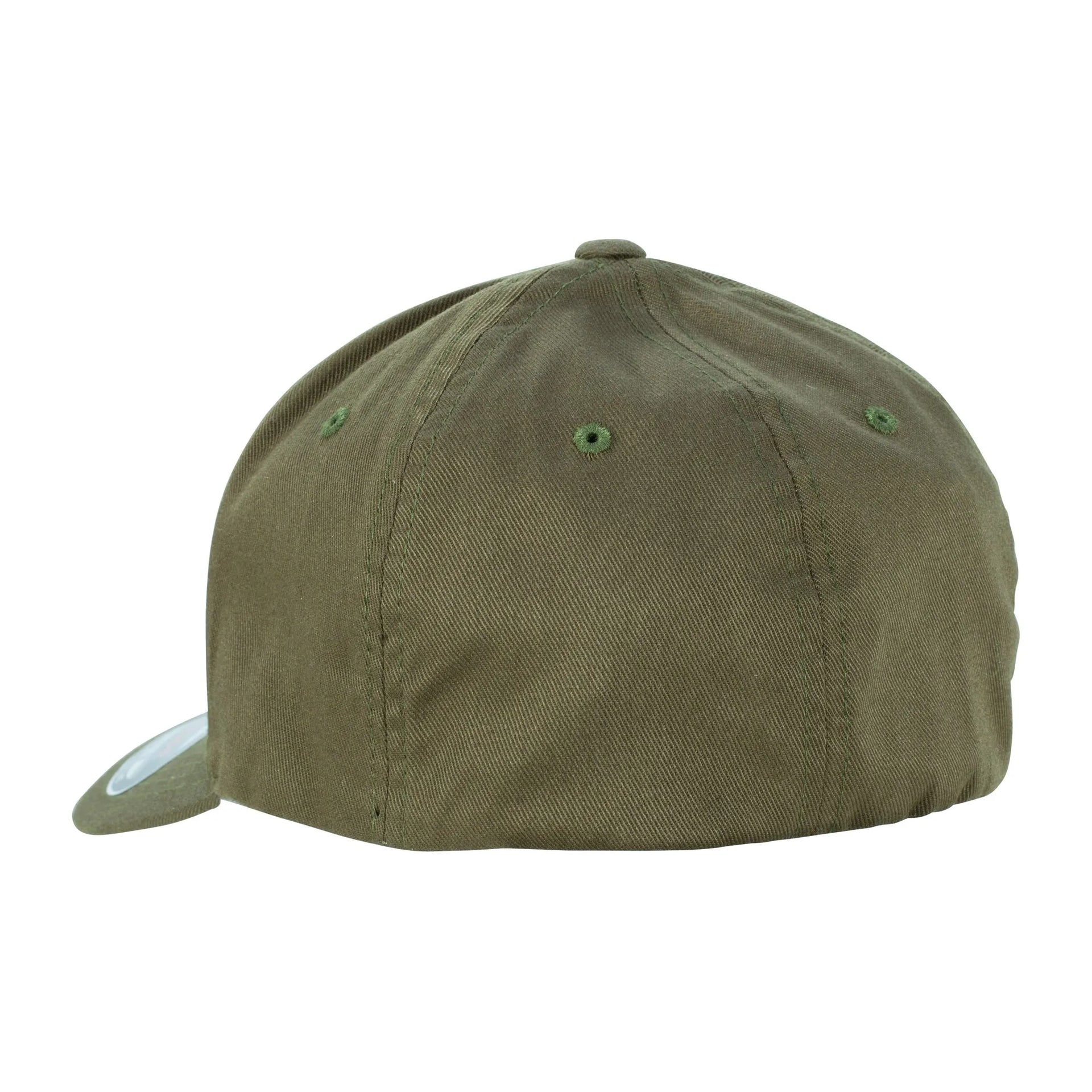 Café Viereck Cap Flexfit Punisher schwarz oliv