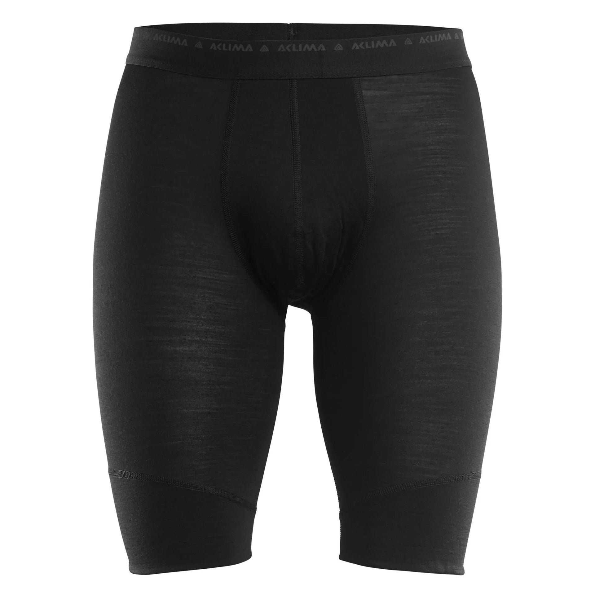 Aclima Unterhose LightWool Long Shorts jet black