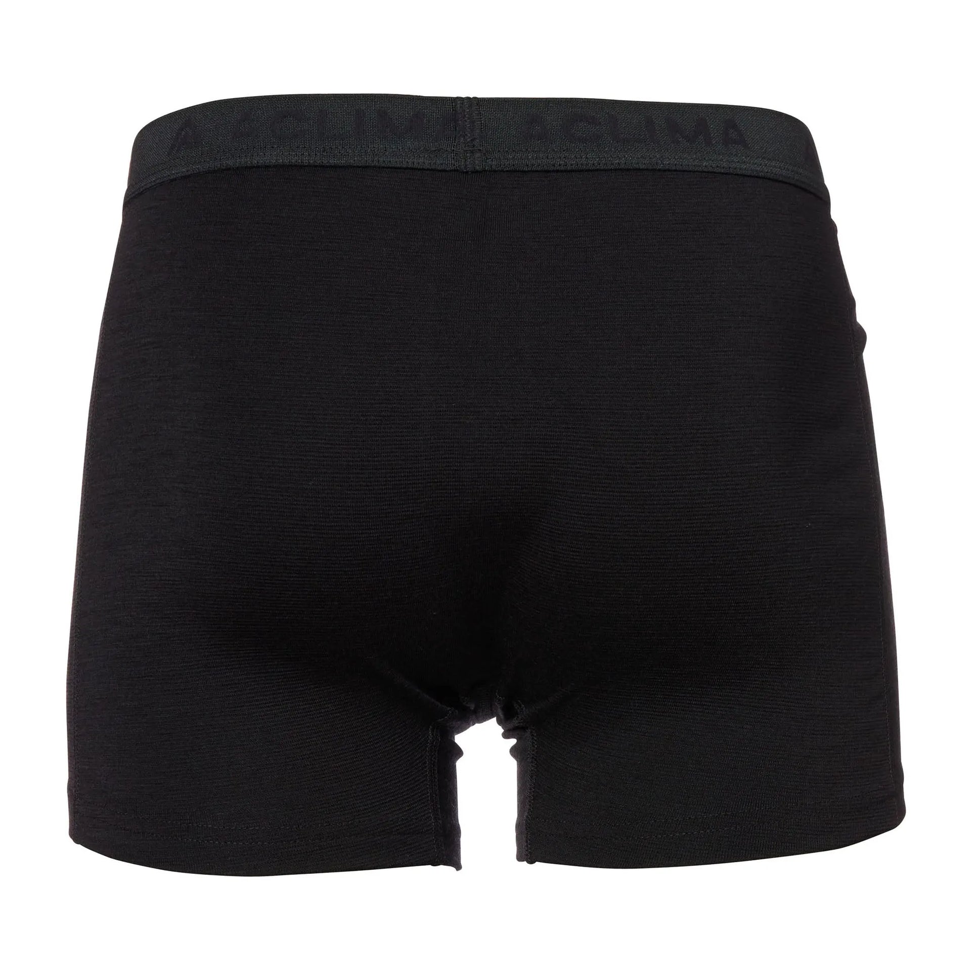 Aclima Boxershorts WarmWool jet black