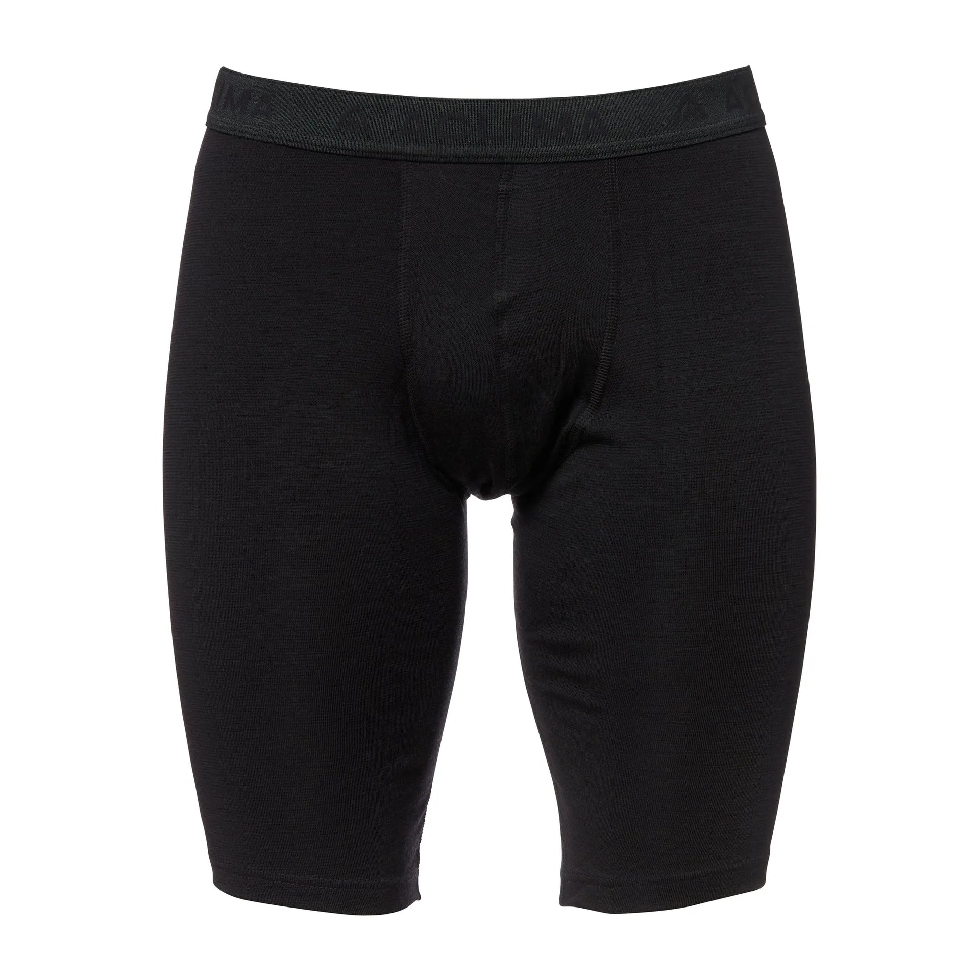 Aclima Unterhose WarmWool Long Shorts jet black