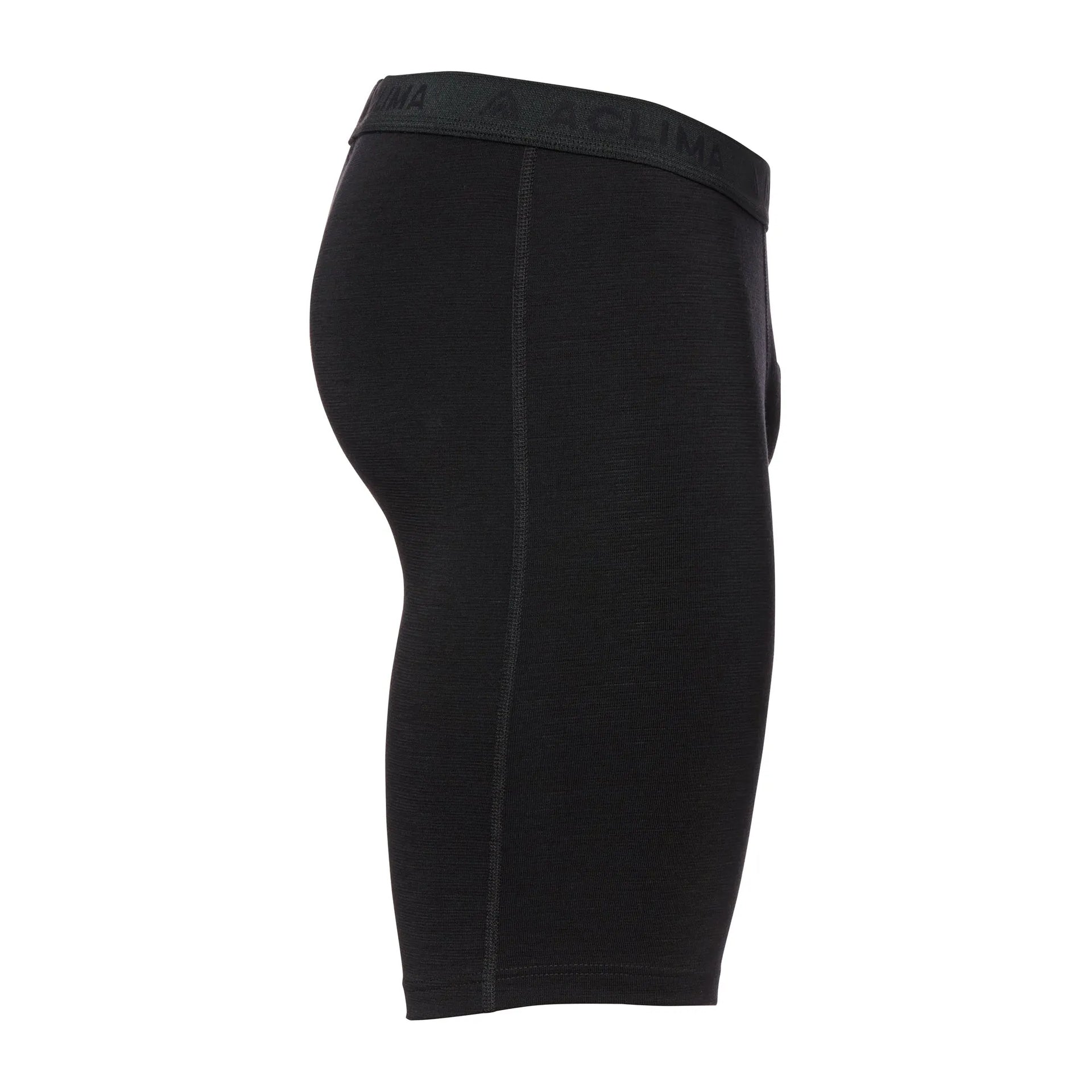 Aclima Unterhose WarmWool Long Shorts jet black