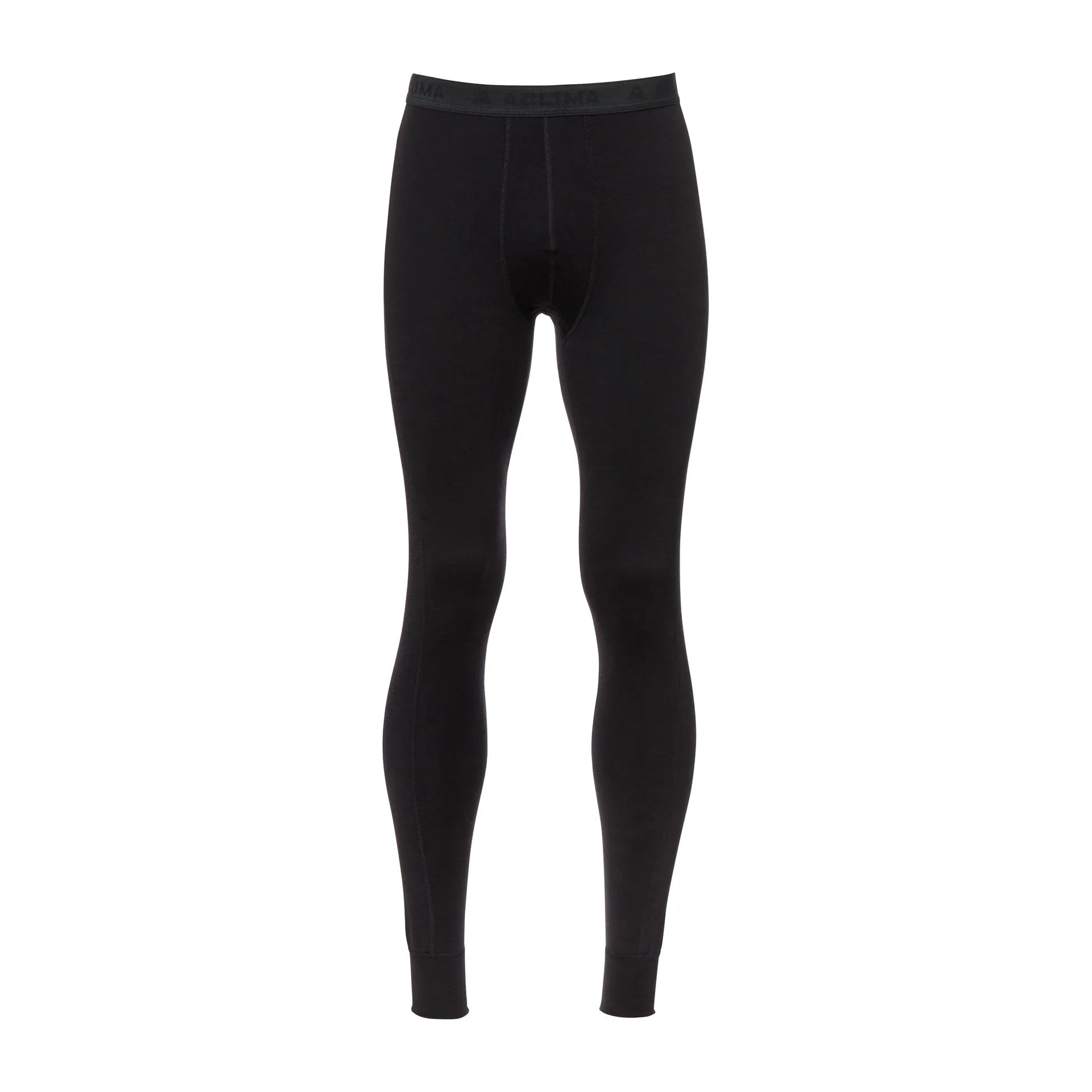 Aclima Leggings WarmWool Longs jet black