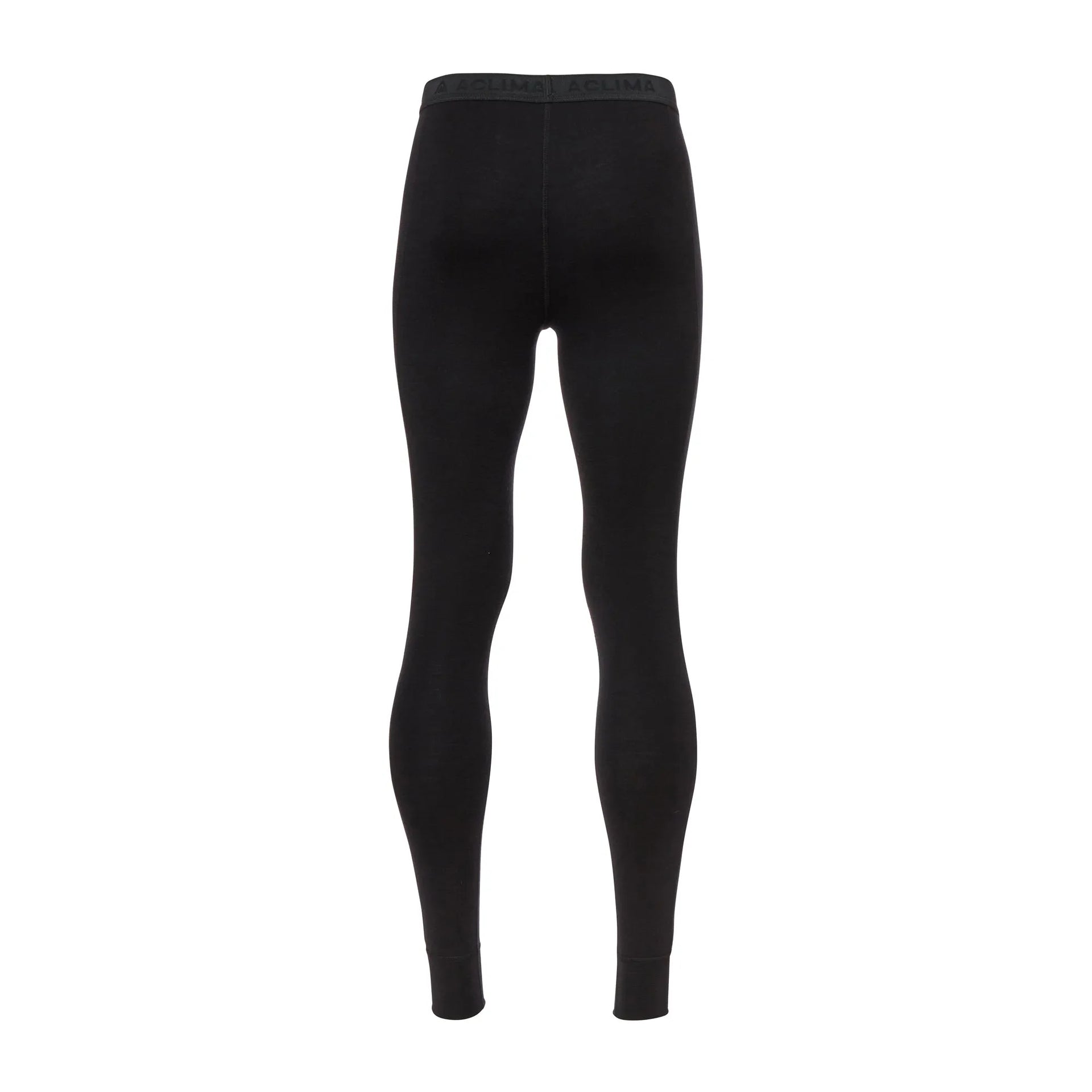 Aclima Leggings WarmWool Longs jet black