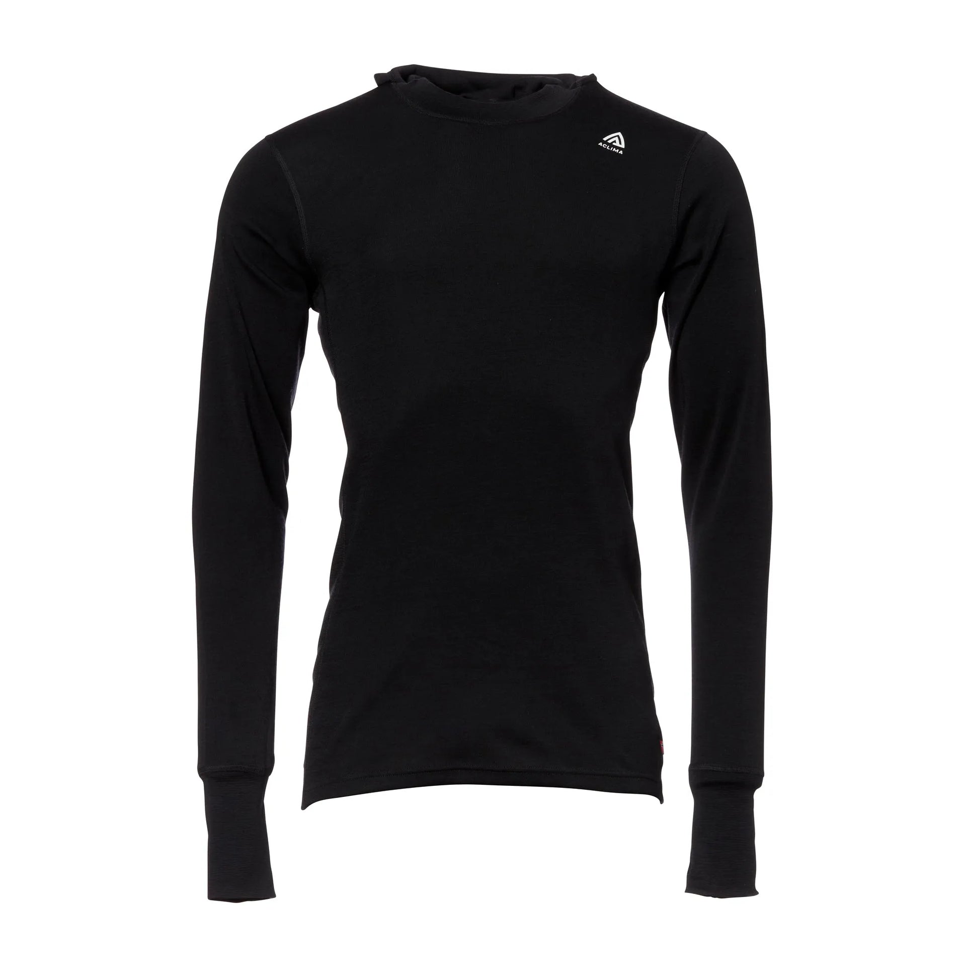 Aclima Hoodie WarmWool Sweater jet black