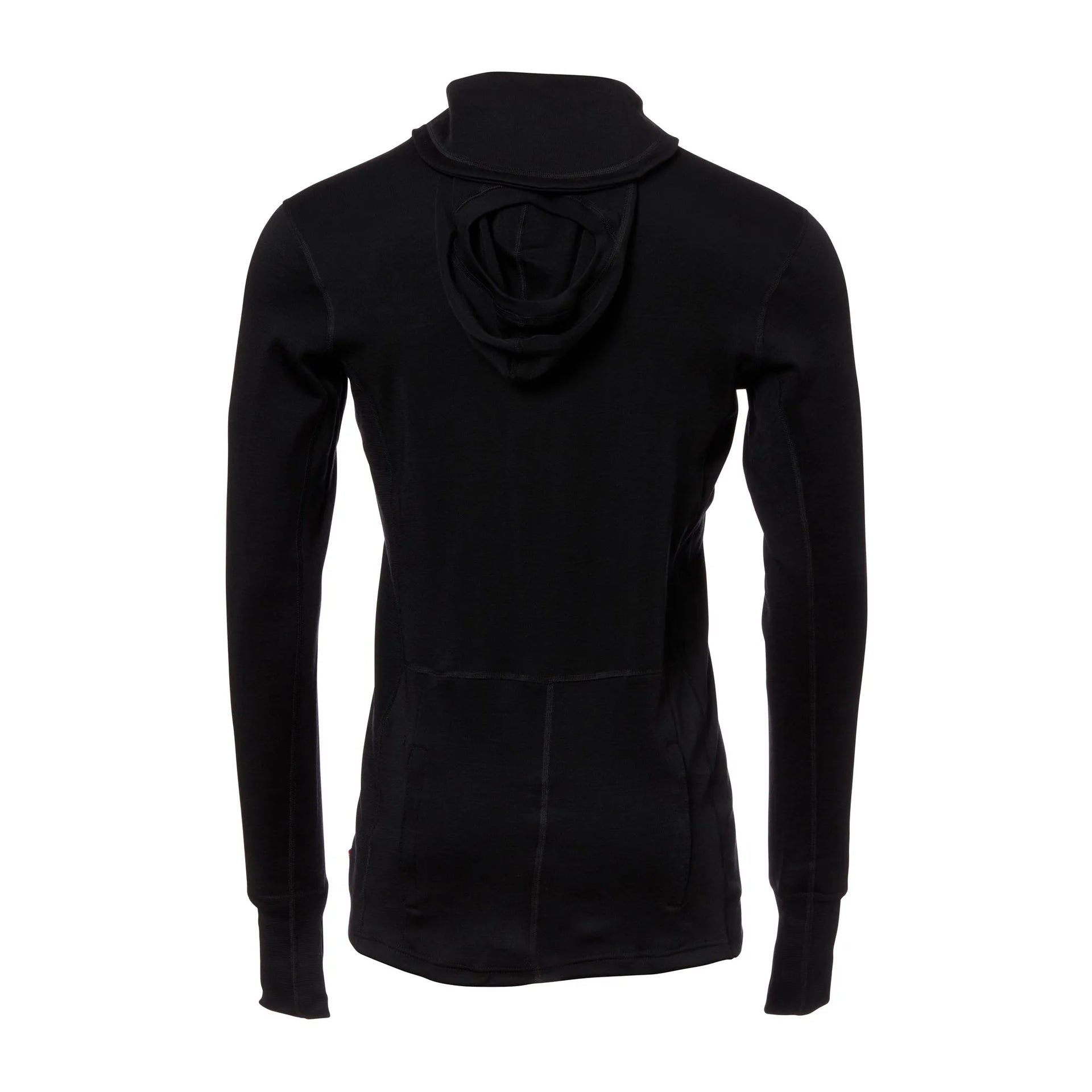 Aclima Hoodie WarmWool Sweater jet black