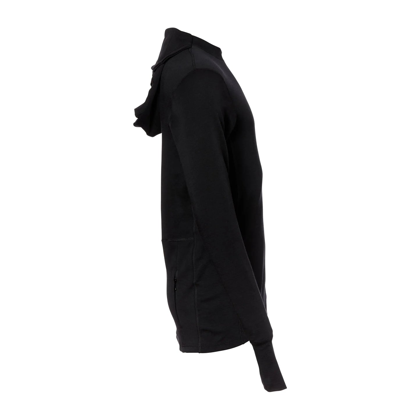 Aclima Hoodie WarmWool Sweater jet black