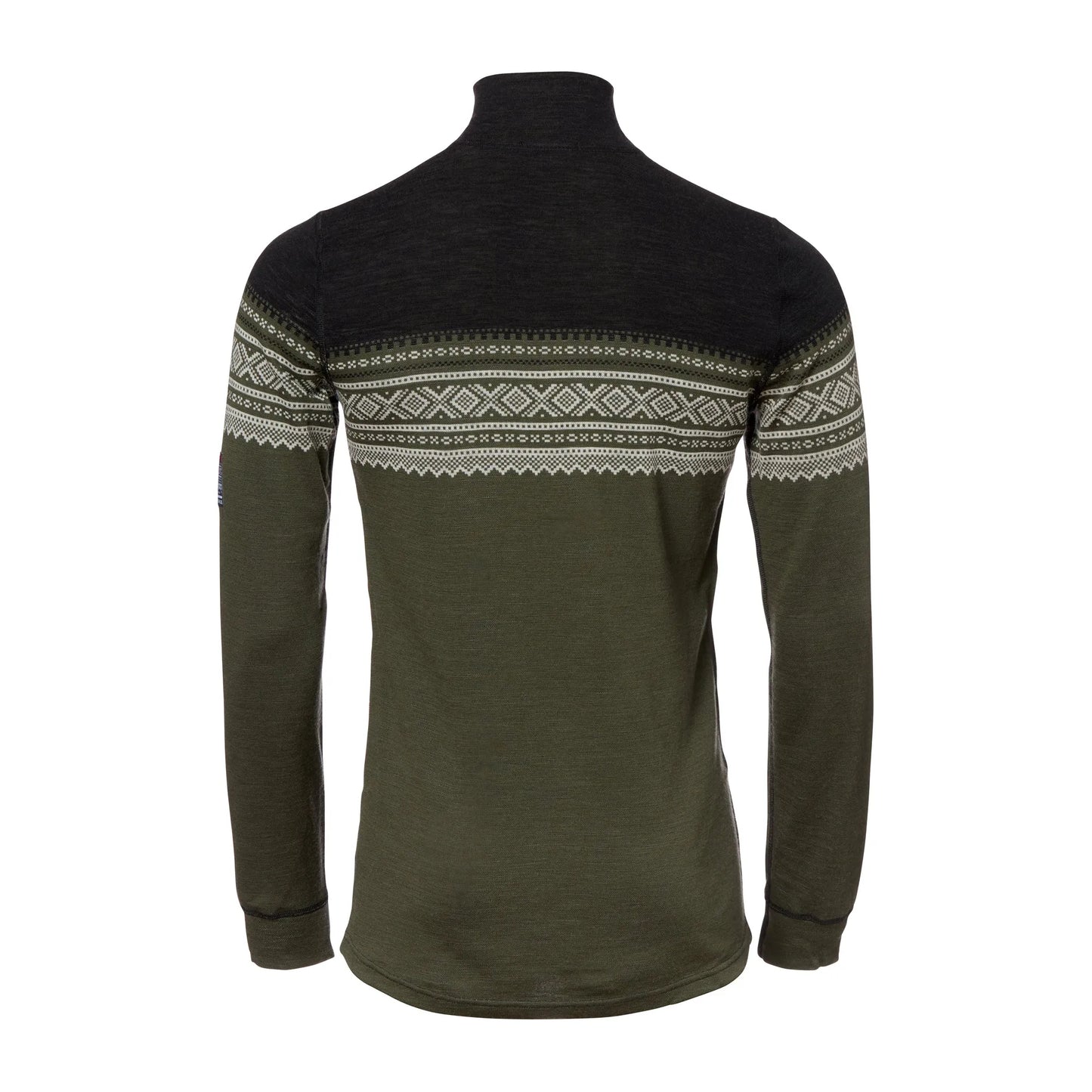 Aclima Aclima Pullover DesignWool Marius Mock Neck Zip nordmarka - ASMC