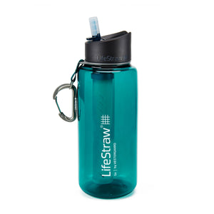 Wasserflasche Go mit Filter 2-Stage 1 L