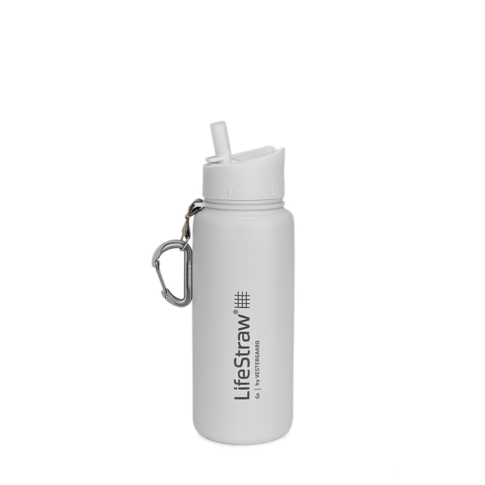Wasserflasche Go Edelstahl mit Filter 0.7 L