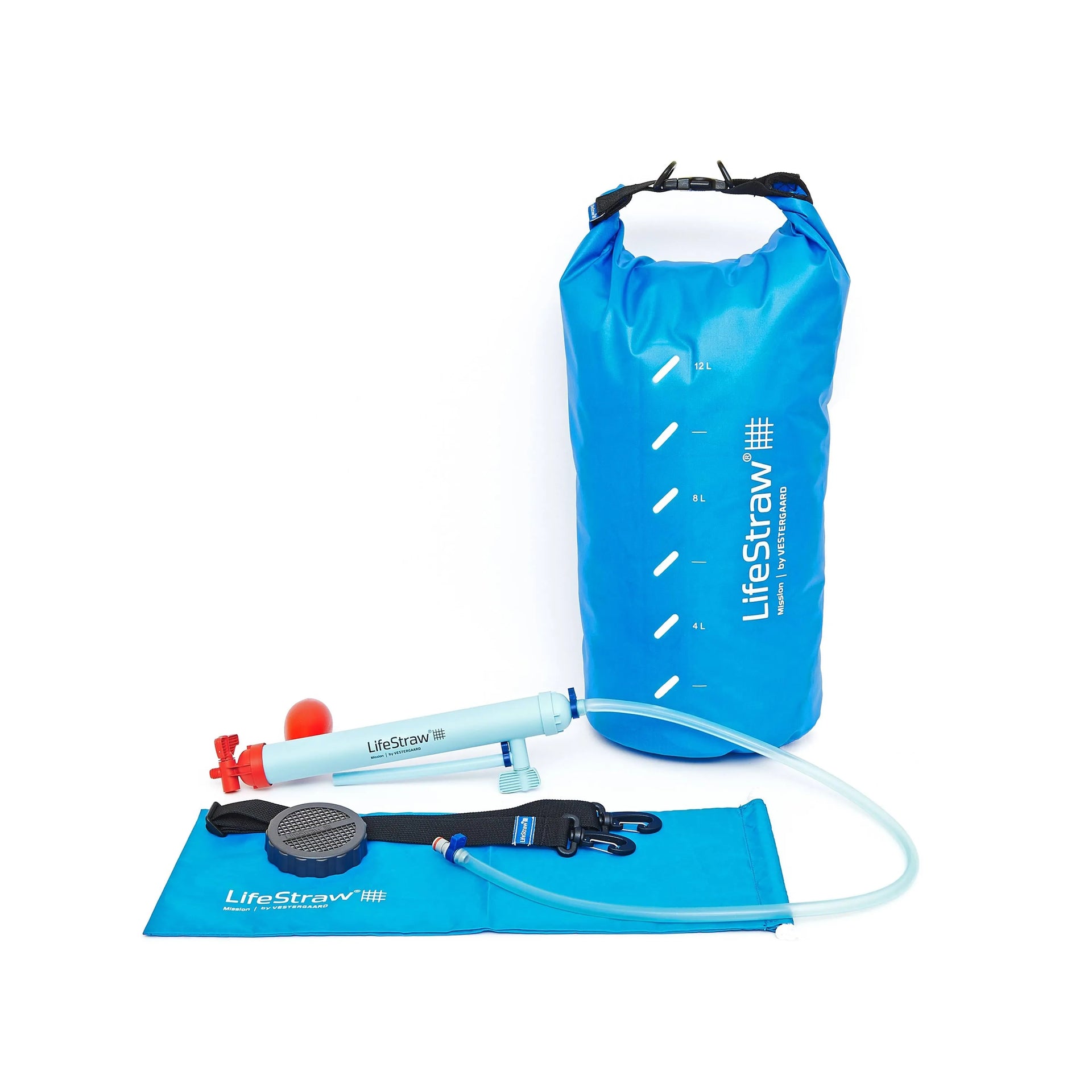 LifeStraw Wasserfilter Mission 12 L blau