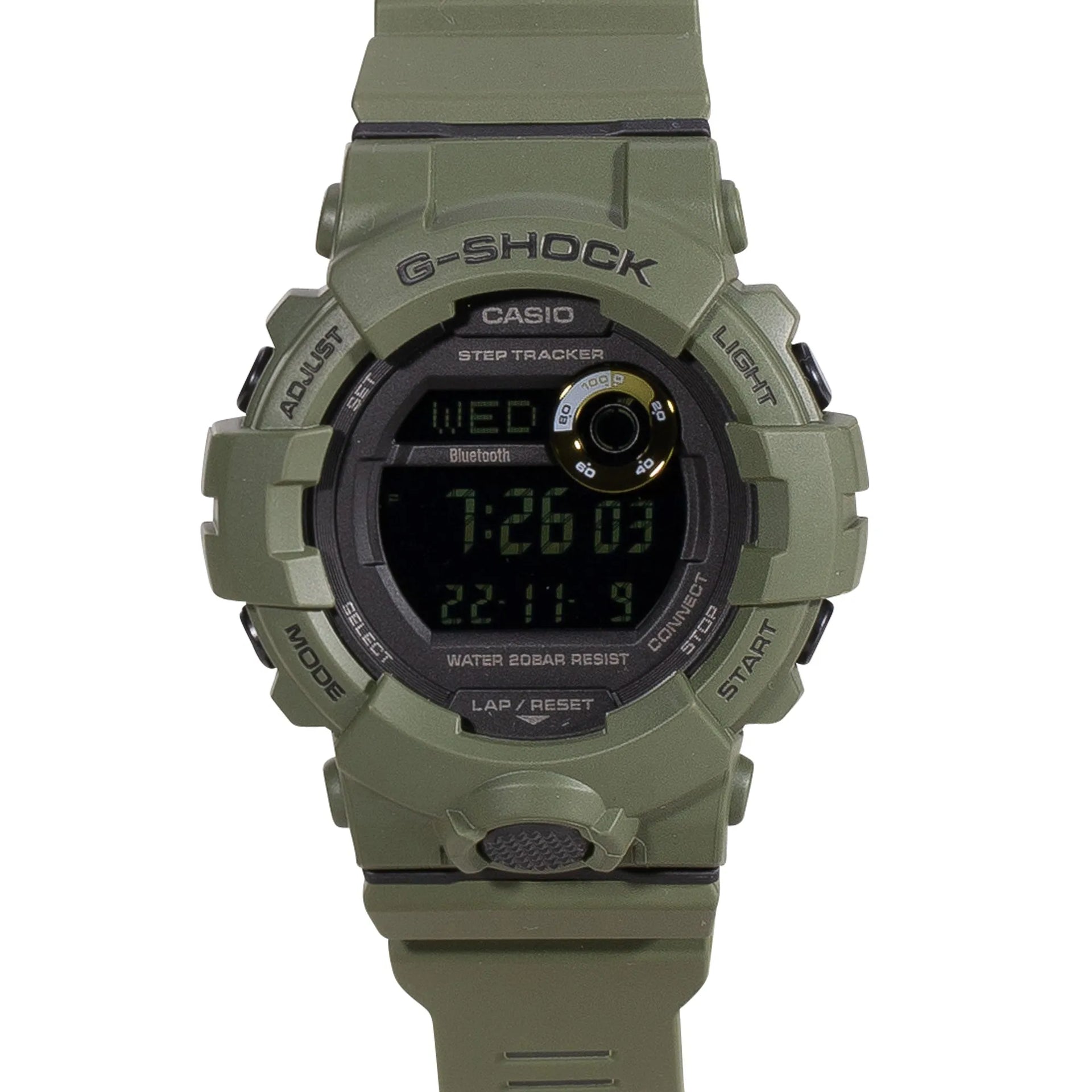 G-Shock Casio Uhr G-Shock G-Squad GBD-800UC-3ER oliv - ASMC