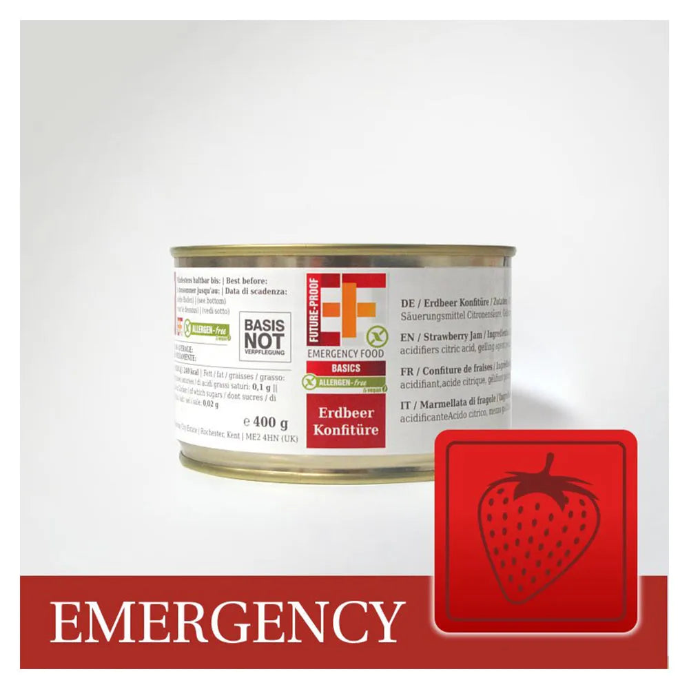 EF Emergency Food Erdbeer Konfitüre - ASMC