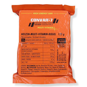 Convar-7 Riegel High Energy Bar Multi Vitamin 108 Stück - ASMC