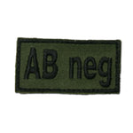 Abzeichen Bloodpatch AB neg