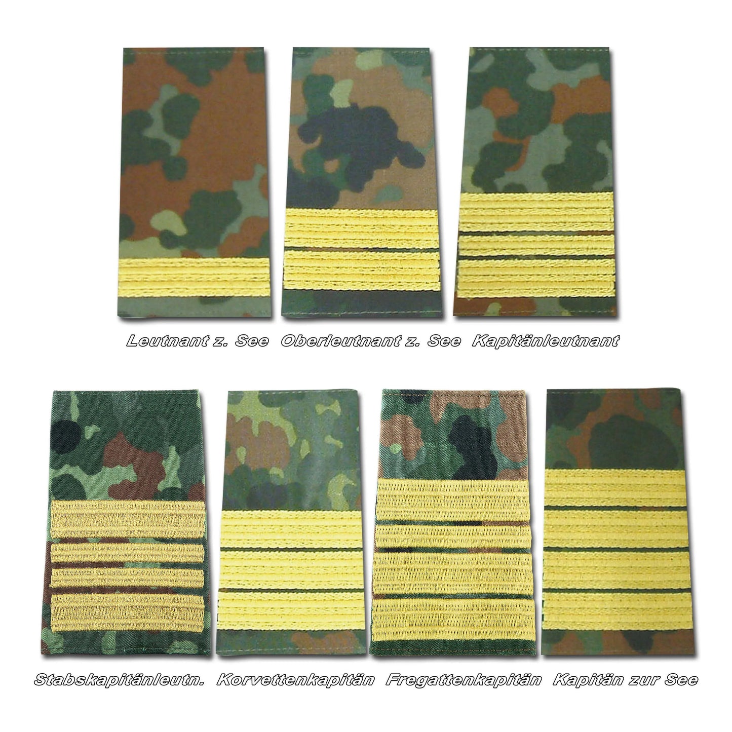 BW Rangabzeichen Marine Flecktarn