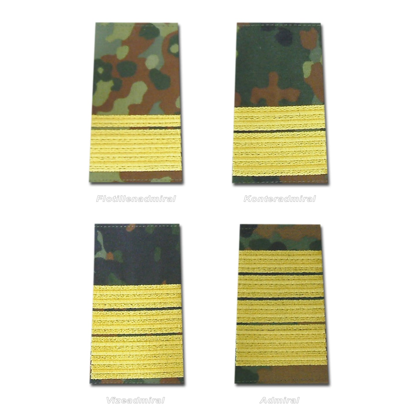 BW Rangabzeichen Marine Flecktarn